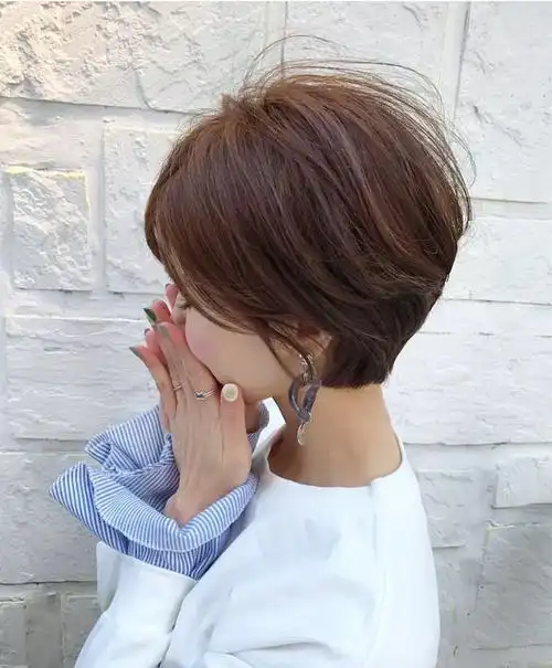 露耳短发,夏天百搭