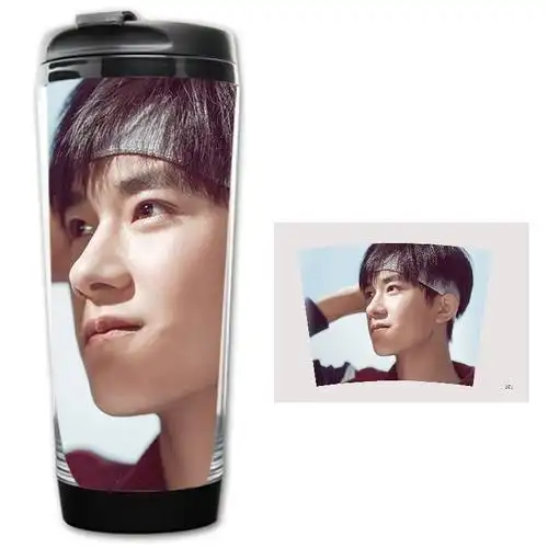 易烊千玺 同款杯子双层水杯随手水杯周边