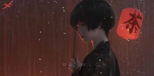 wlop鬼刀高清电脑桌面壁纸