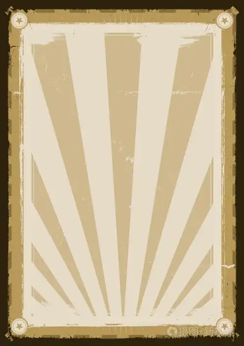 酷复古背景海报