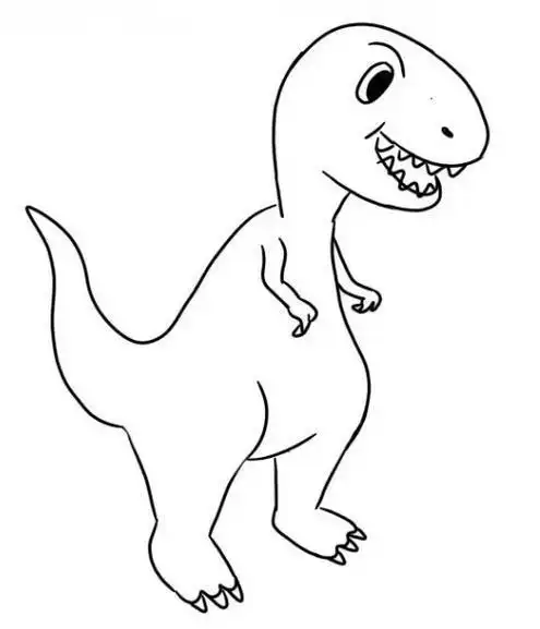 恐龙简笔画教程恐龙简笔画恐龙简笔画 儿童画恐龙简笔画
