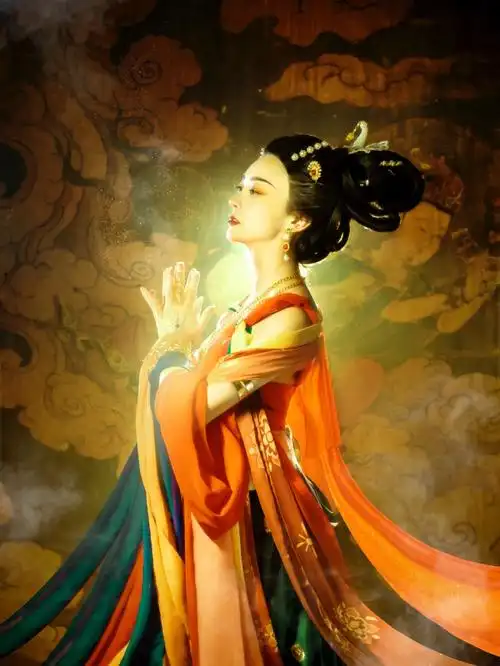 湖州古风敦煌飞天系列写真