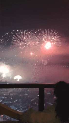 零下62021新年烟花照亮南太湖太湖龙之梦乐园元旦假期首日的冰与火