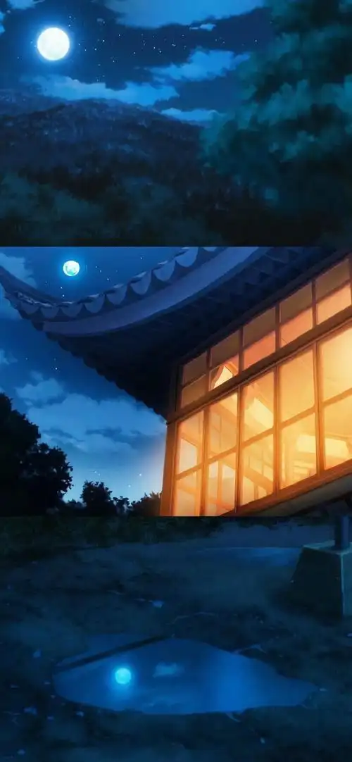 夏目友人帐动漫场景抖音超火三格壁纸