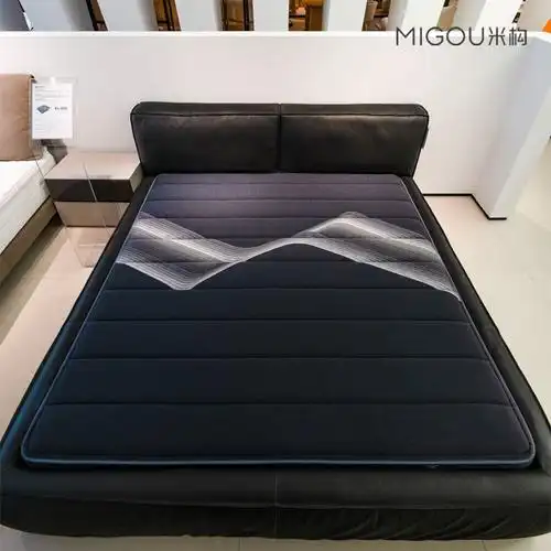 migou米构黑格尔席梦思弹簧乳胶床垫家用26cm厚双人18m软垫20m