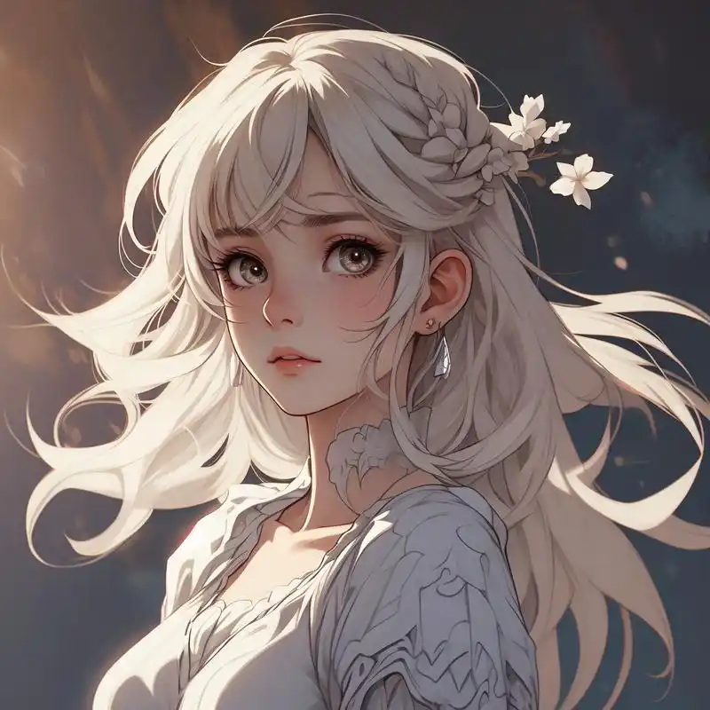 仙气可爱动漫女生头像93 女孩子果然都是美好又可爱,让人想一亲芳泽