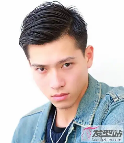 男生短发小背头发型简约酷炫潮男都这样剪