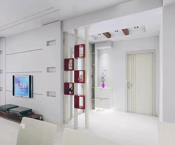 客厅玄关隔断好不好正对大门玄关挂画风水