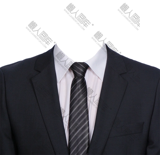 西服证件照模板-帅气西服证件照模板设计素材_懒人图库