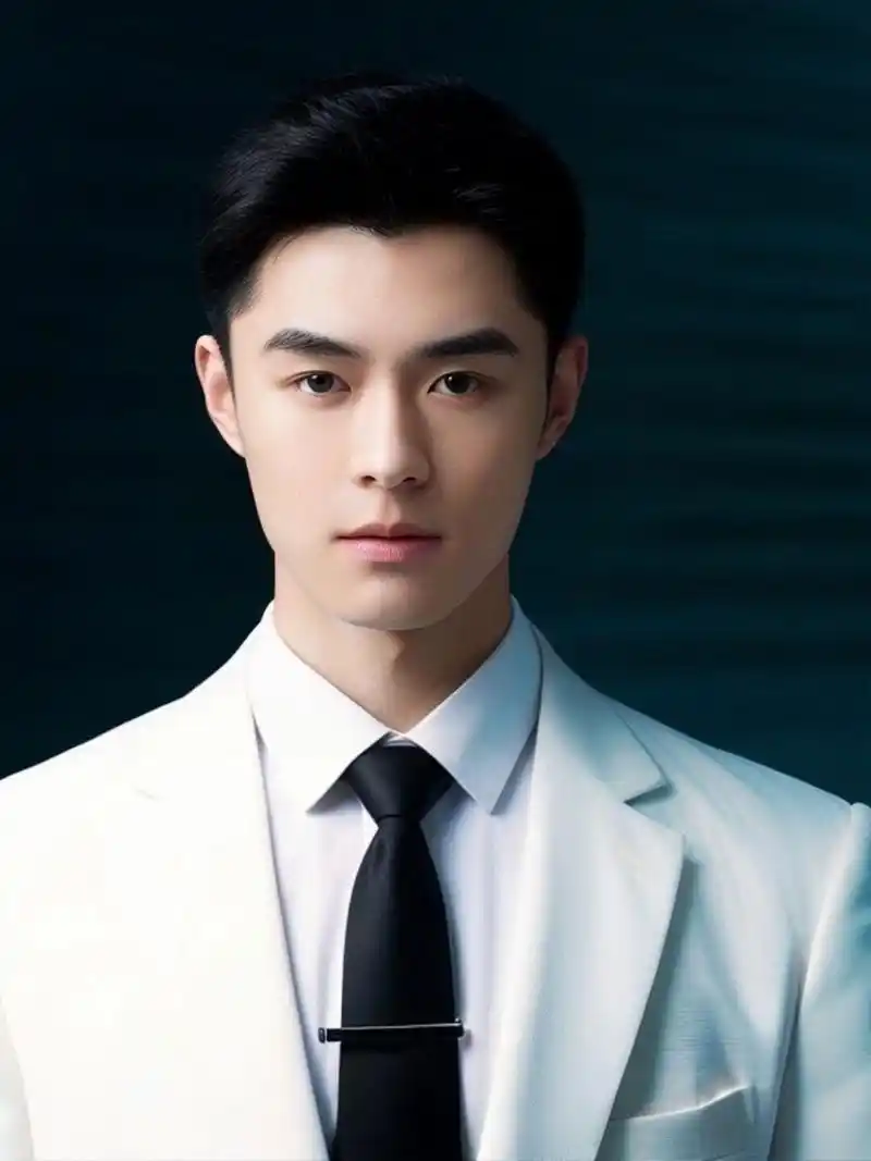 左滑帮我穿上西装 也是有证件照的人了!