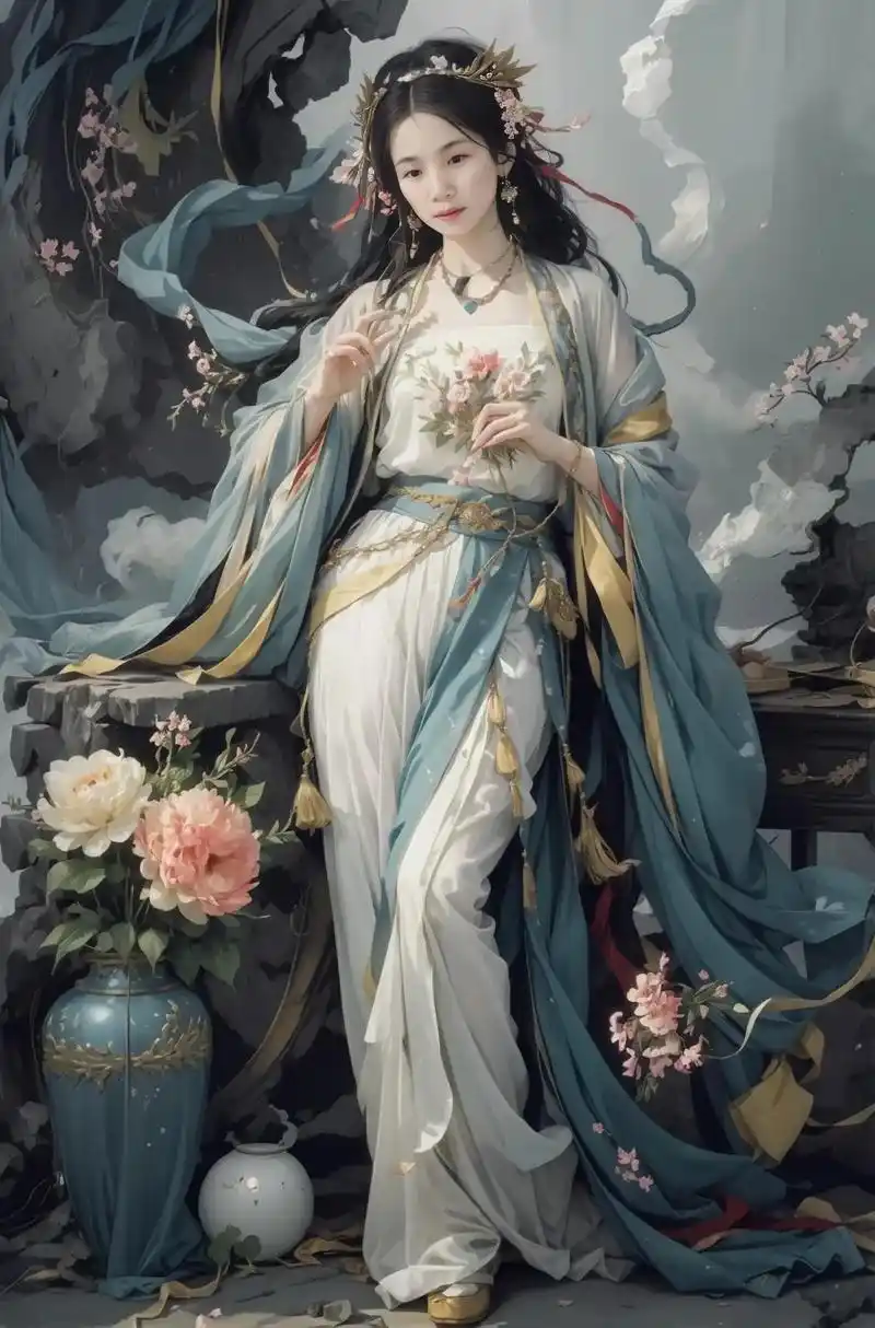 七夕快乐#古风 #国风古韵 #穿越古画只为遇见你 #古装仙女 - 抖音