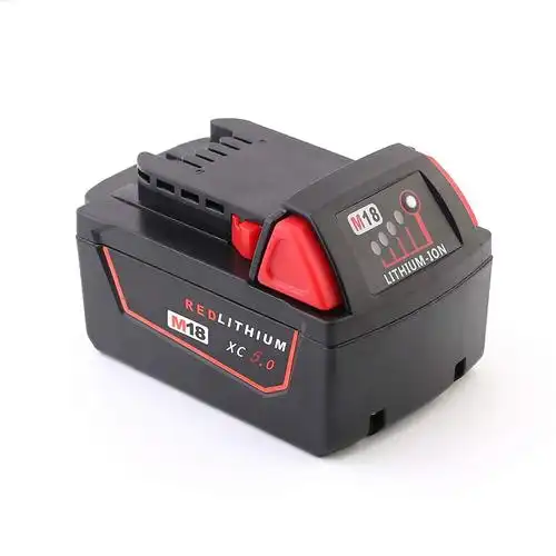 适用milwaukee米沃奇m18锂电池3a4a5a6a18v手电电钻工具电池