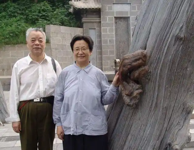 在八宝山举行了一场遗体告别仪式,横幅上写的是"深切怀念亲人王景清"