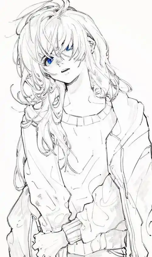 人物线稿 | 非常棒的线稿 67绘图参考_素材