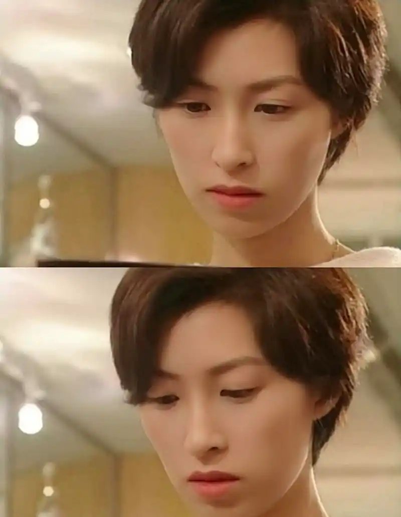 郭蔼明年轻时真的绝美!长发短发随意拿捏,刘青云确实娶到宝了