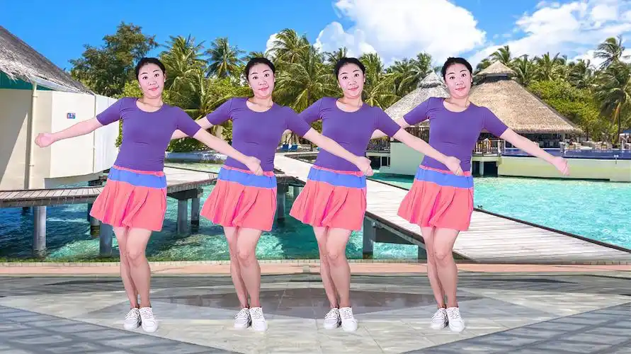 等你等了那么久广场舞怎么跳