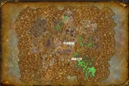 升级本伤逝剧场位于玛卓克萨斯地图上,具体位置如下图所示:魔兽世界9