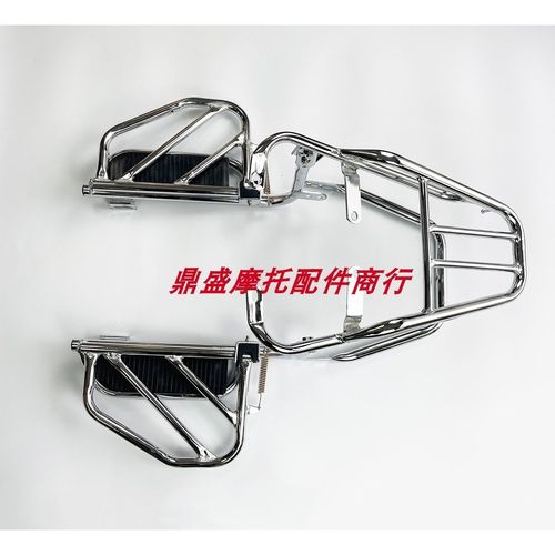适用豪江摩托车配件hj150-7a炫影hj125/150-27尾架 加粗货架 尾翼