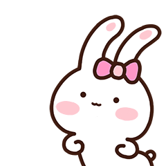 萌萌的甜心兔动态qq表情包_第1页_qq表情包下载_表情党