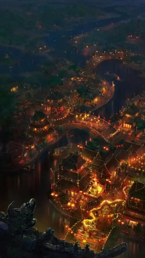 唯美的古风建筑背景壁纸