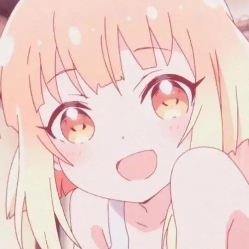 呆萌可爱的卡通动漫女生头像图片