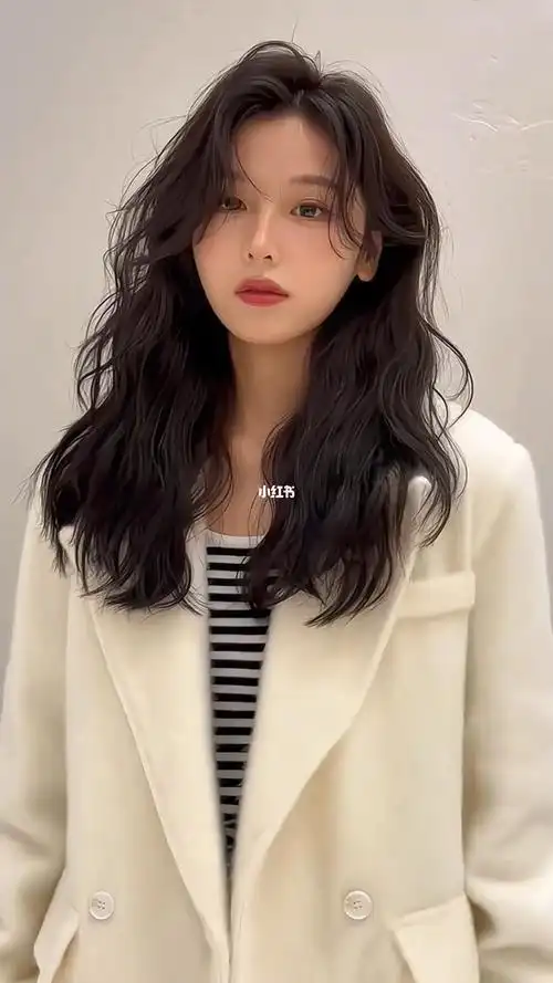长发女生一定要尝试的神仙烫发韩式大波浪