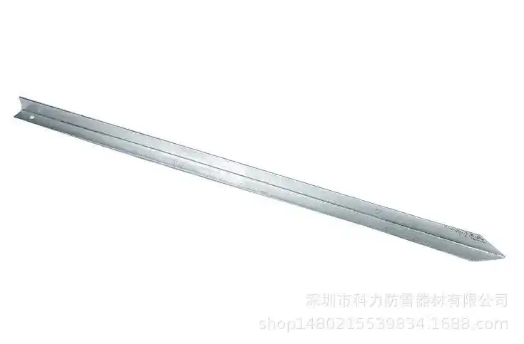 镀锌角钢接地极 接地极 接地角铁 热镀锌垂直接地极接地棒