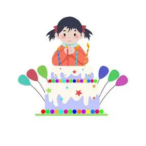 卡通生日许愿元素图片_手绘卡通设计图片_10张设计图片_红动中国