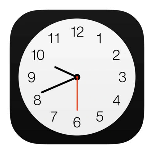 clock 时钟图标扁平化设计