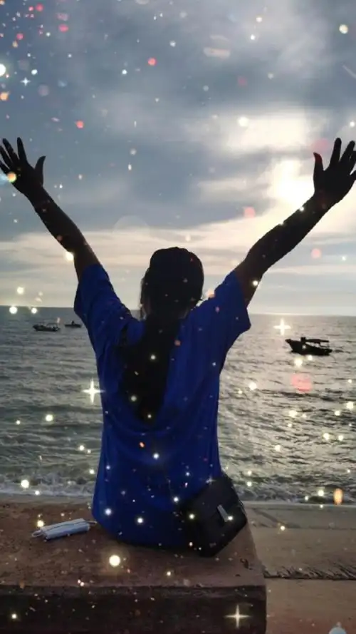 一个人看海#大海知道我的心事#北仔大海#北部湾大海