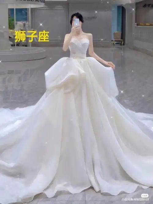 十二星座的婚纱来了