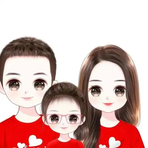 三口之家的朋友圈幸福说说_微说说