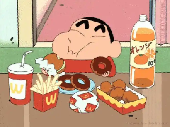 吃面包手机壁纸67蜡笔小新一组壁纸壁纸gif动图_动态图_表情包下载