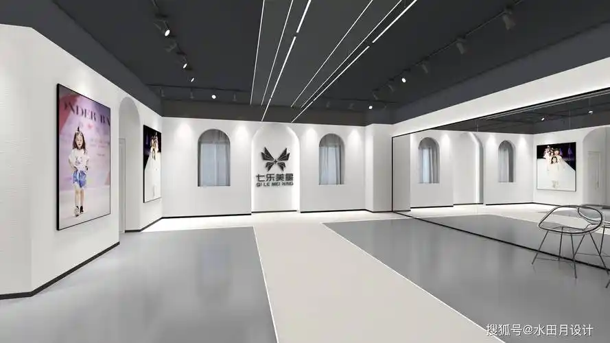 现代时尚t台培训机构设计_教育_购物_中心