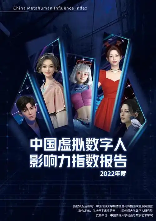 中国虚拟数字人影响力榜单 斩获人气榜top 1|易传媒|虚拟偶像|eassy