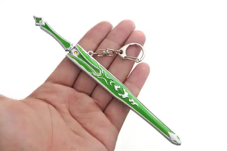 花千骨武器 断念剑 白子画 杀阡陌 17厘米 未开刃 合金剑扣钥匙扣