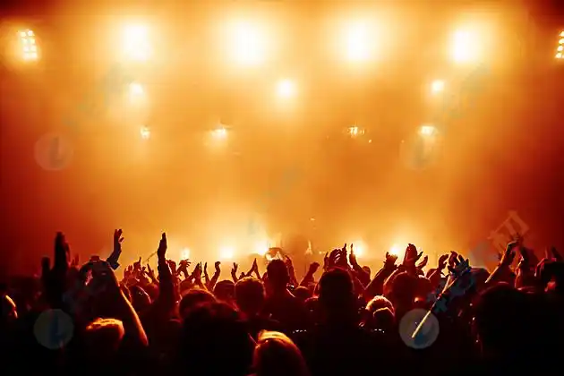 激情演唱会观众背景高清图片下载