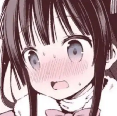 女生头像漫脸红