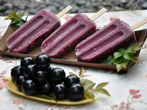 夏天就是爱吃冰 树葡萄冰棒买10送2