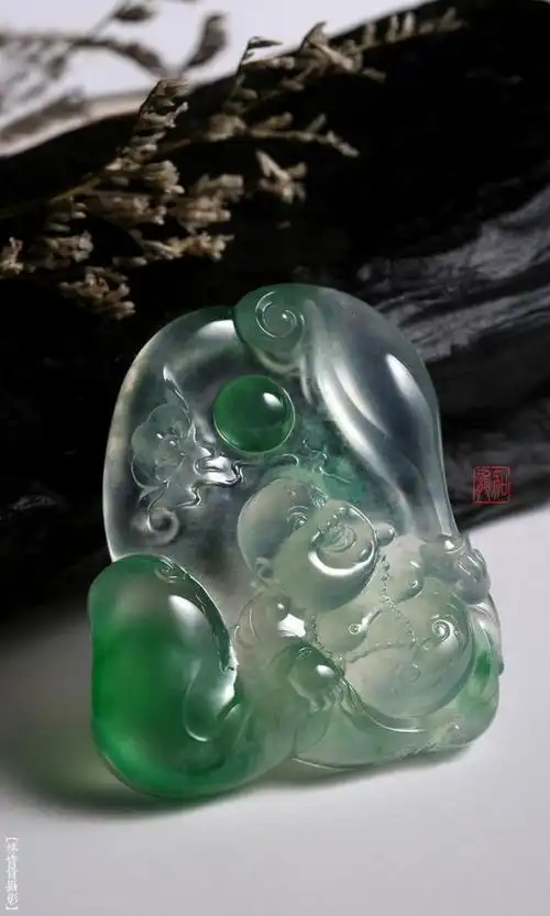 心性本净,客尘所染,佛性极品翡翠作品欣赏!-搜狐