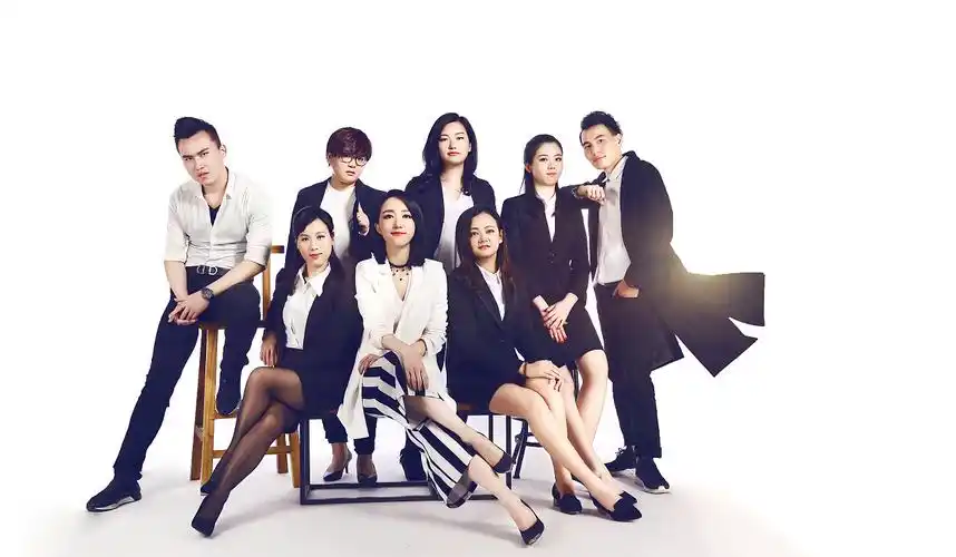 团队形象照沙龙照创意团队照