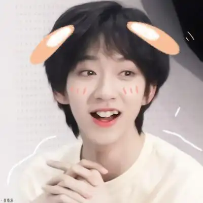 贺峻霖 头像 壁纸背景图 cr:logo