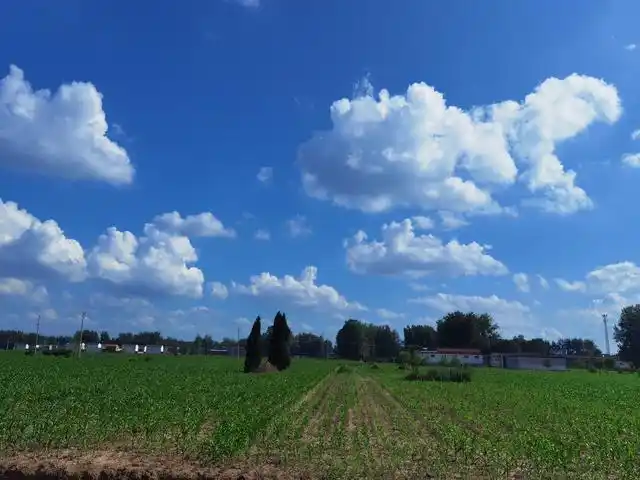 家乡蓝天白云…赛过了梦中的草原蓝,说真的,家乡实在是美…献给我的