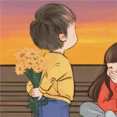 呆萌卡通超赞的最新情头 心心念念的动漫情侣头像_情侣头像_美头网