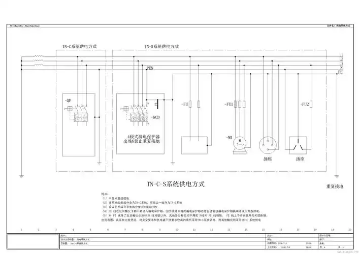 低压供电系统接地示意图解决方案华强电子网