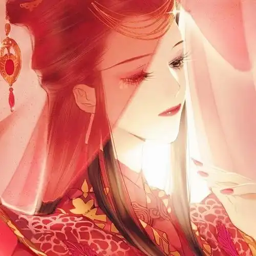 【古风红衣女头像】新妆宜面下朱楼,深锁春光一院愁 - 知乎