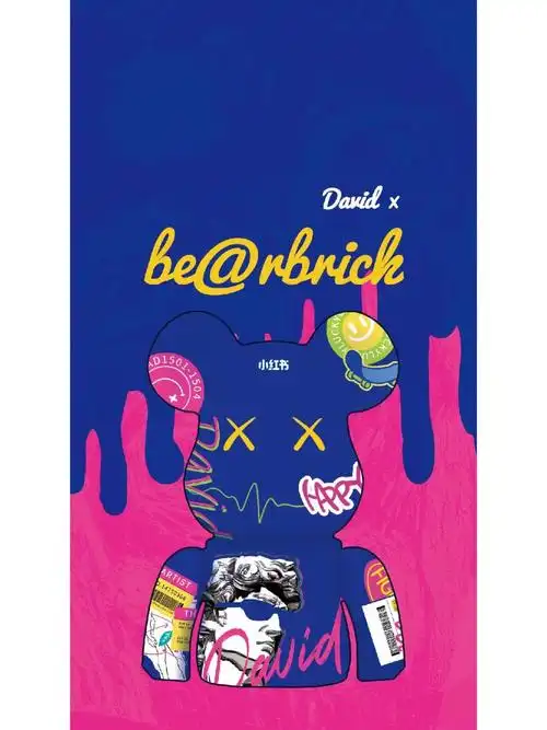 手机壁纸  #壁纸  #暴力熊  #bearbrick  #积木熊