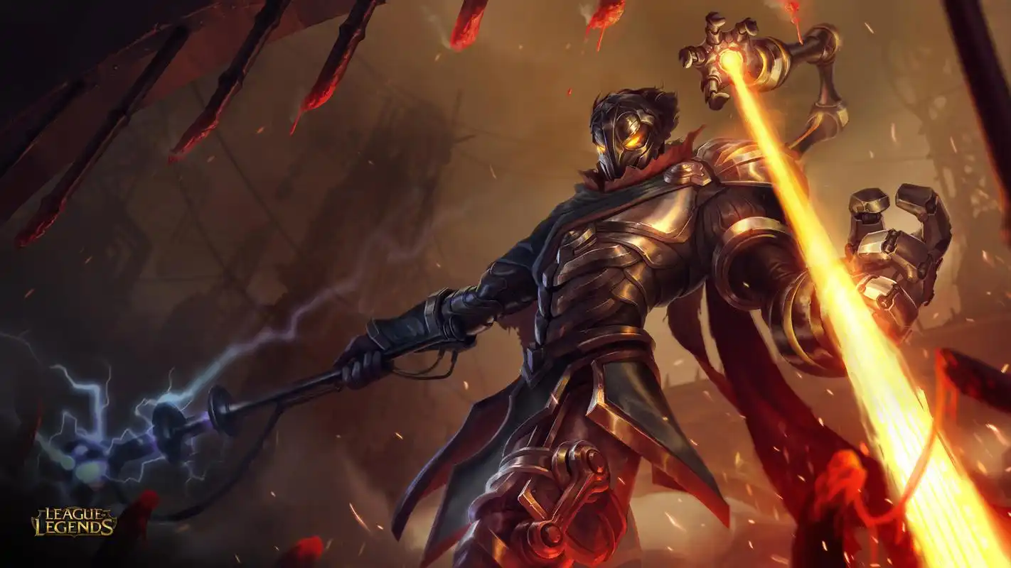 炫酷lol英雄联盟机械先驱壁纸图片