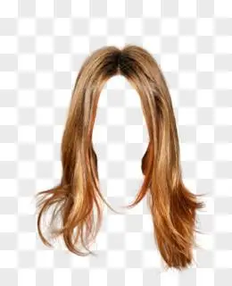 素材图png黑色男士头发发型短发假发pngpng金色洋气长发假发免抠素材