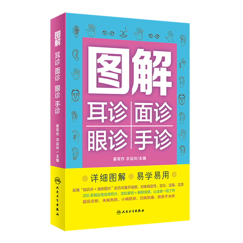 图解耳诊面诊眼诊手诊